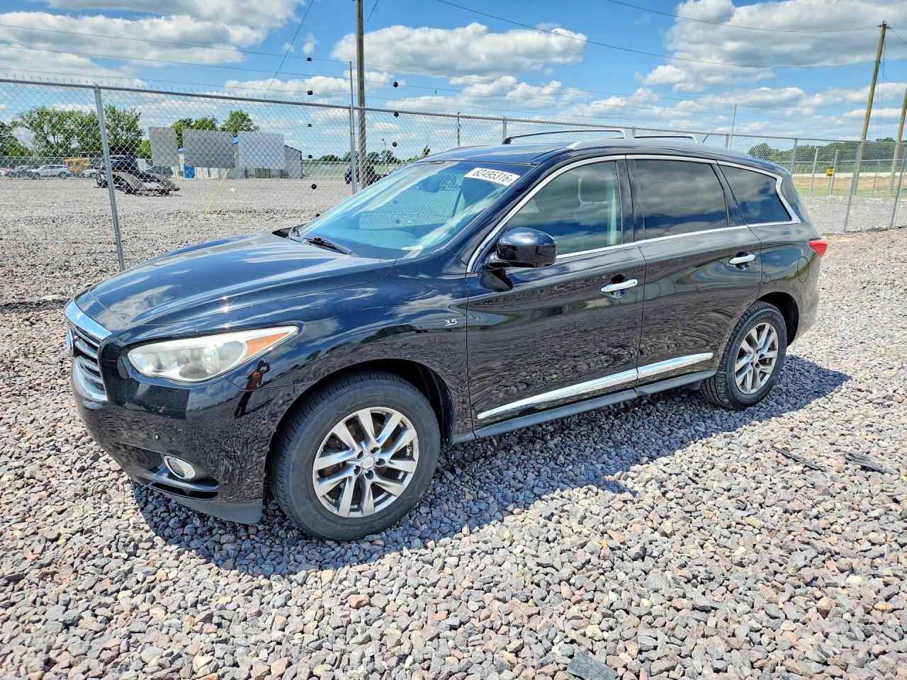 2014 Infiniti Qx60 Base Black vin: 5N1AL0MMXEC507644