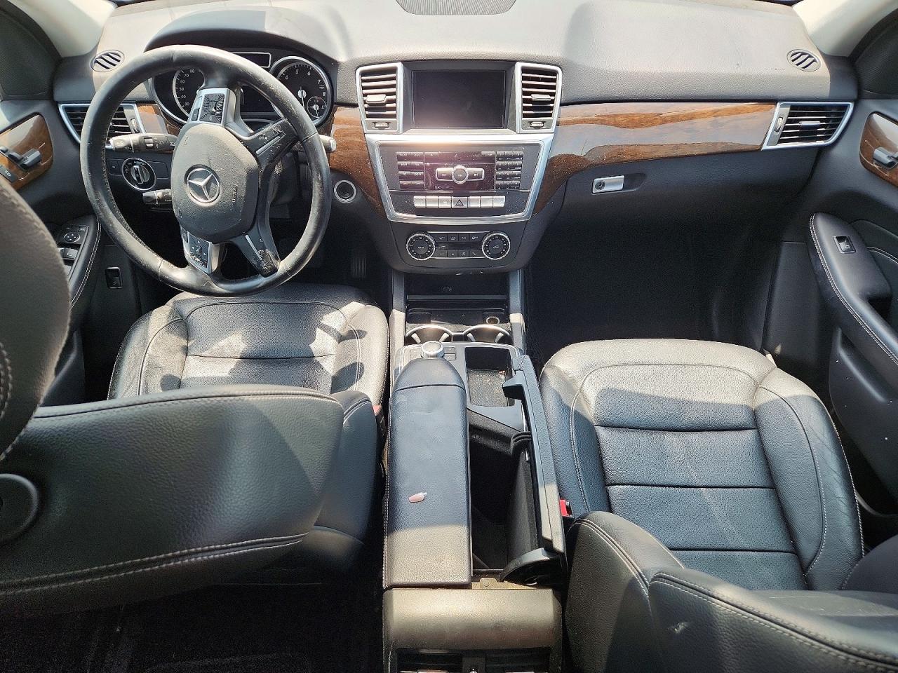 2015 Mercedes-benz Ml 350 Black vin: 4JGDA5JB7FA584925