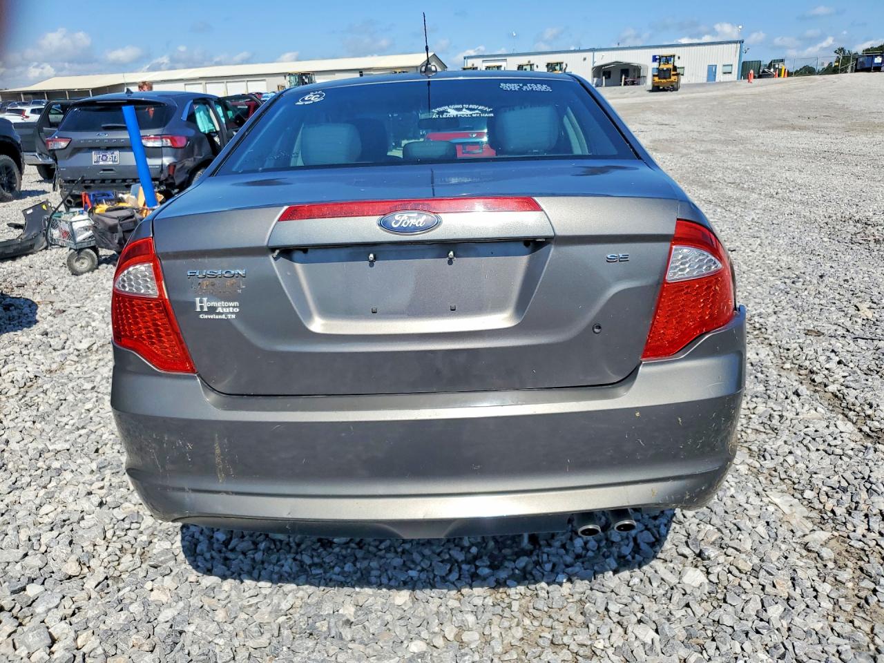 2011 Ford Fusion Se Brown vin: 3FAHP0HA6BR263436