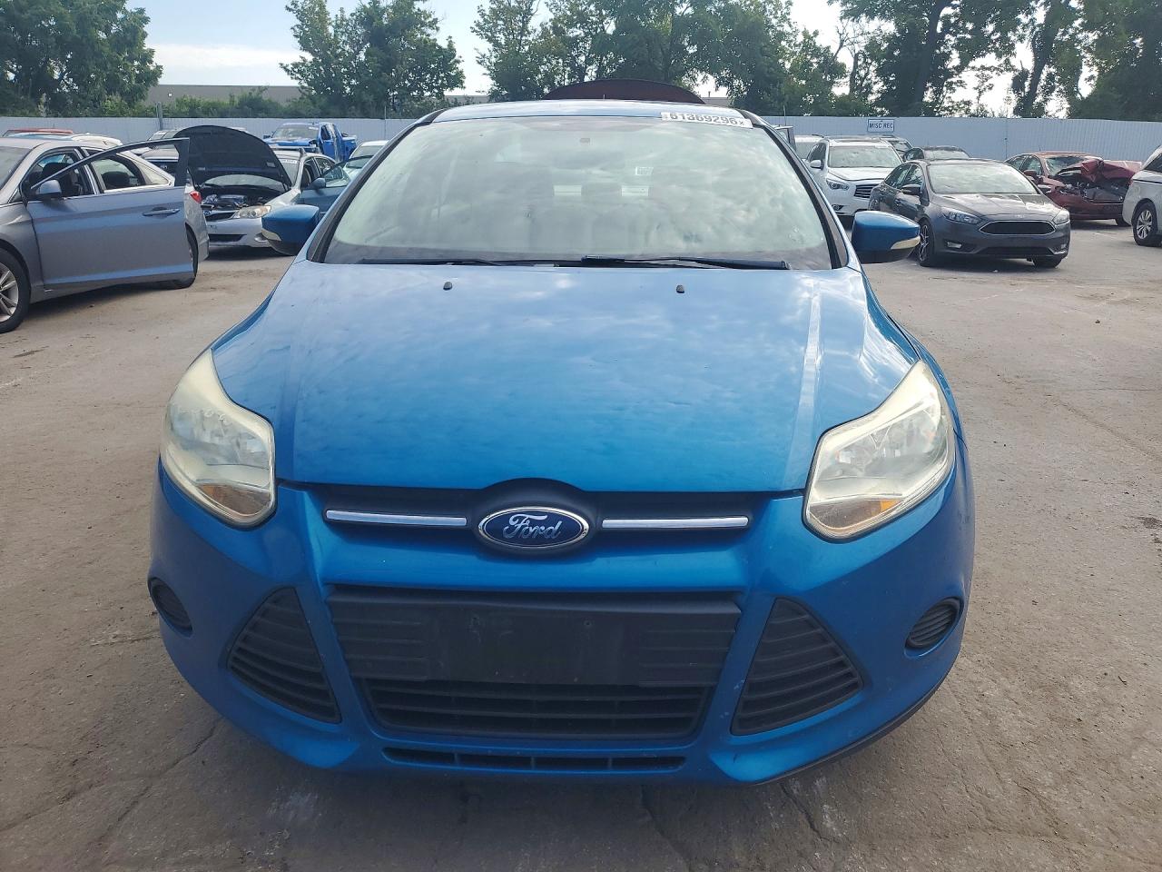 2014 Ford Focus Se Blue vin: 1FADP3F27EL270751