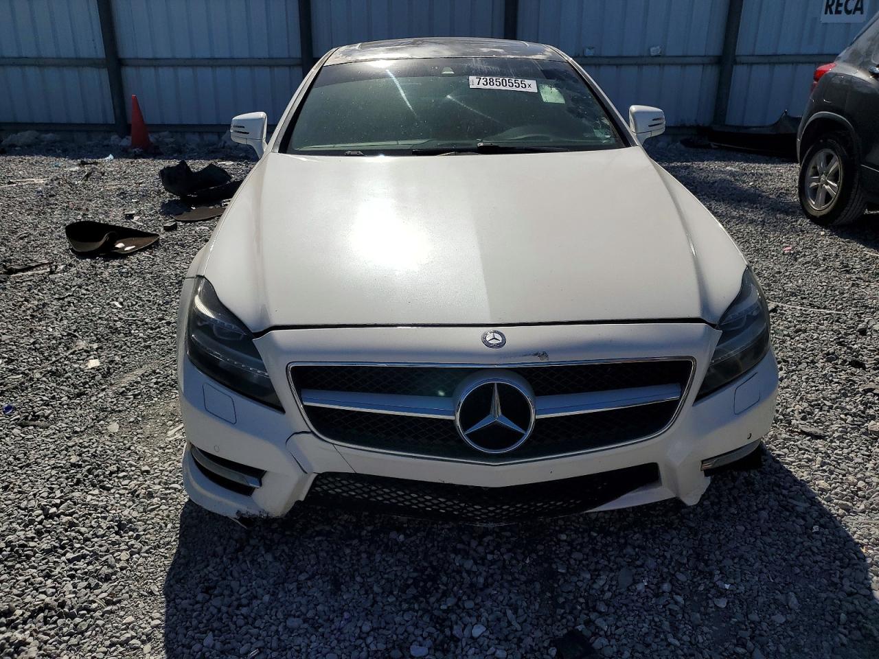 2014 Mercedes-benz Cls 550 4matic Белый vin: WDDLJ9BB2EA127885