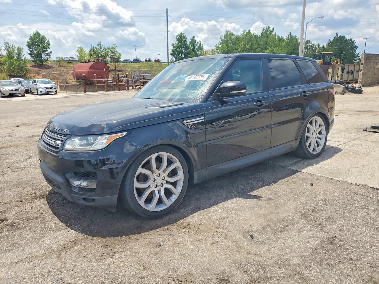 2015 Land Rover Range Rover Sport Hse Черный vin: SALWR2VF4FA624873