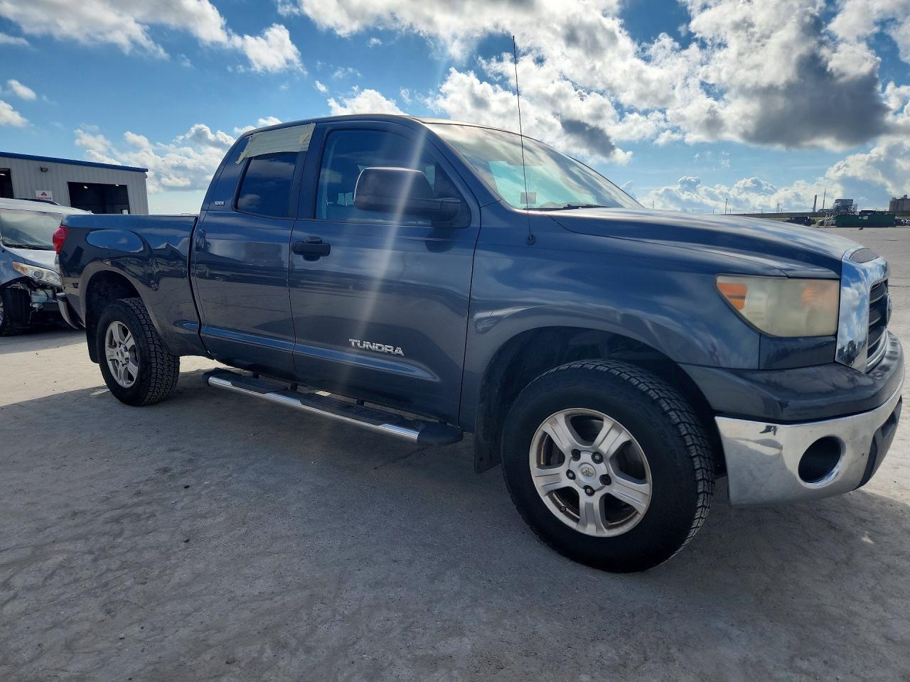 2007 Toyota Tundra Sr5 Gray vin: 5TFRU54147X004744