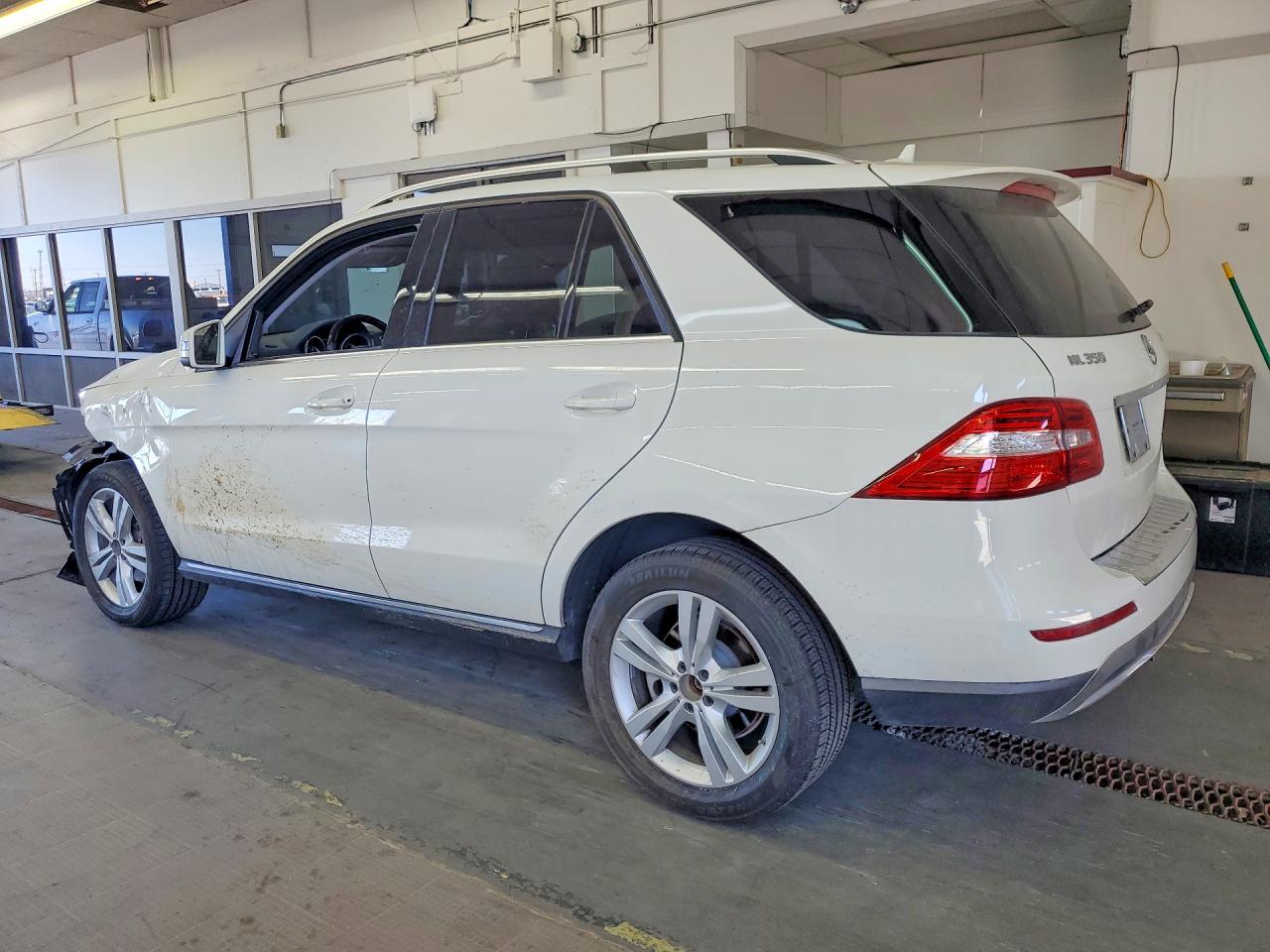 2013 Mercedes-benz Ml 350 Bluetec White vin: 4JGDA2EB5DA238586