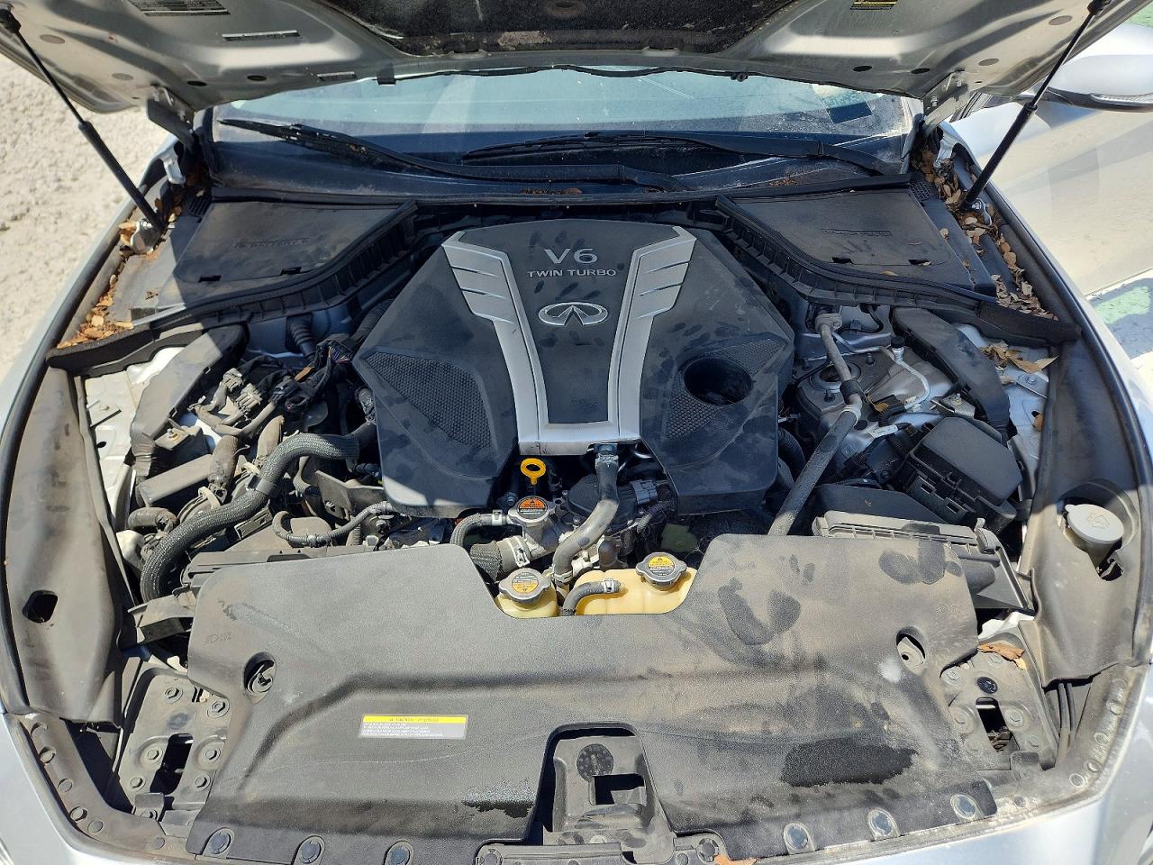 2018 Infiniti Q50 3.0t Luxe Silver vin: JN1EV7AR9JM438929