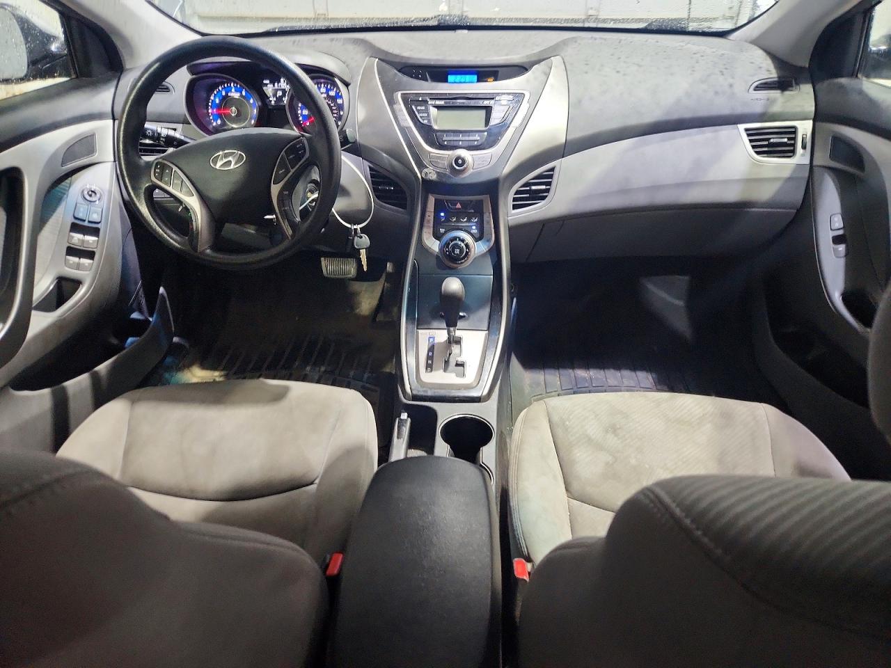 2013 Hyundai Elantra Gls Silver vin: KMHDH4AE7DU618373