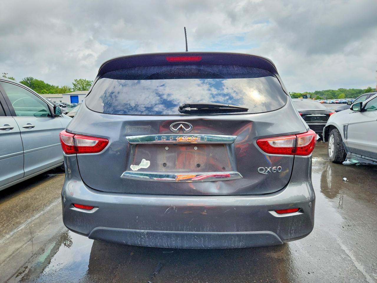 2015 Infiniti Qx60 Base Gray vin: 5N1AL0MM6FC511269