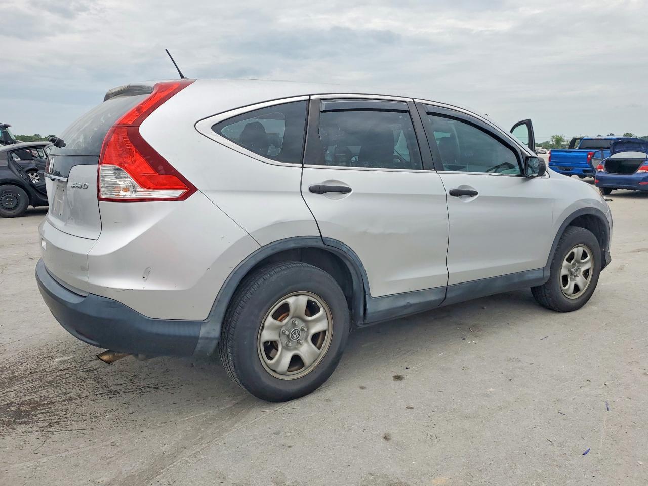2014 Honda Cr-v Lx Silver vin: 2HKRM4H31EH681104