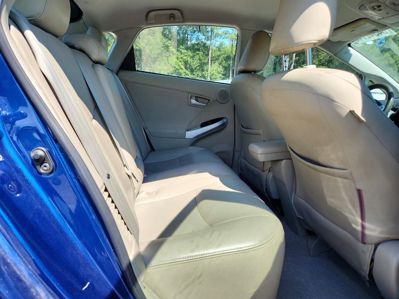 2010 Toyota Prius Iii Blue vin: JTDKN3DU1A0212710
