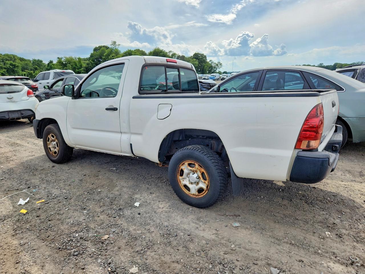 2012 Toyota Tacoma Base Белый vin: 5TFNX4CN1CX015537
