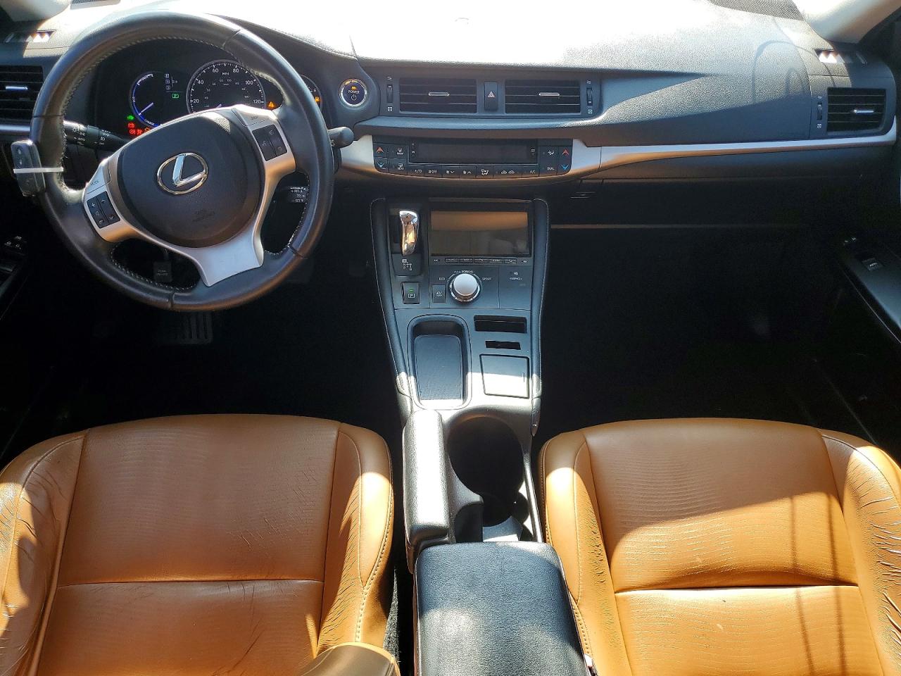 2013 Lexus Ct 200 Black vin: JTHKD5BH4D2163837