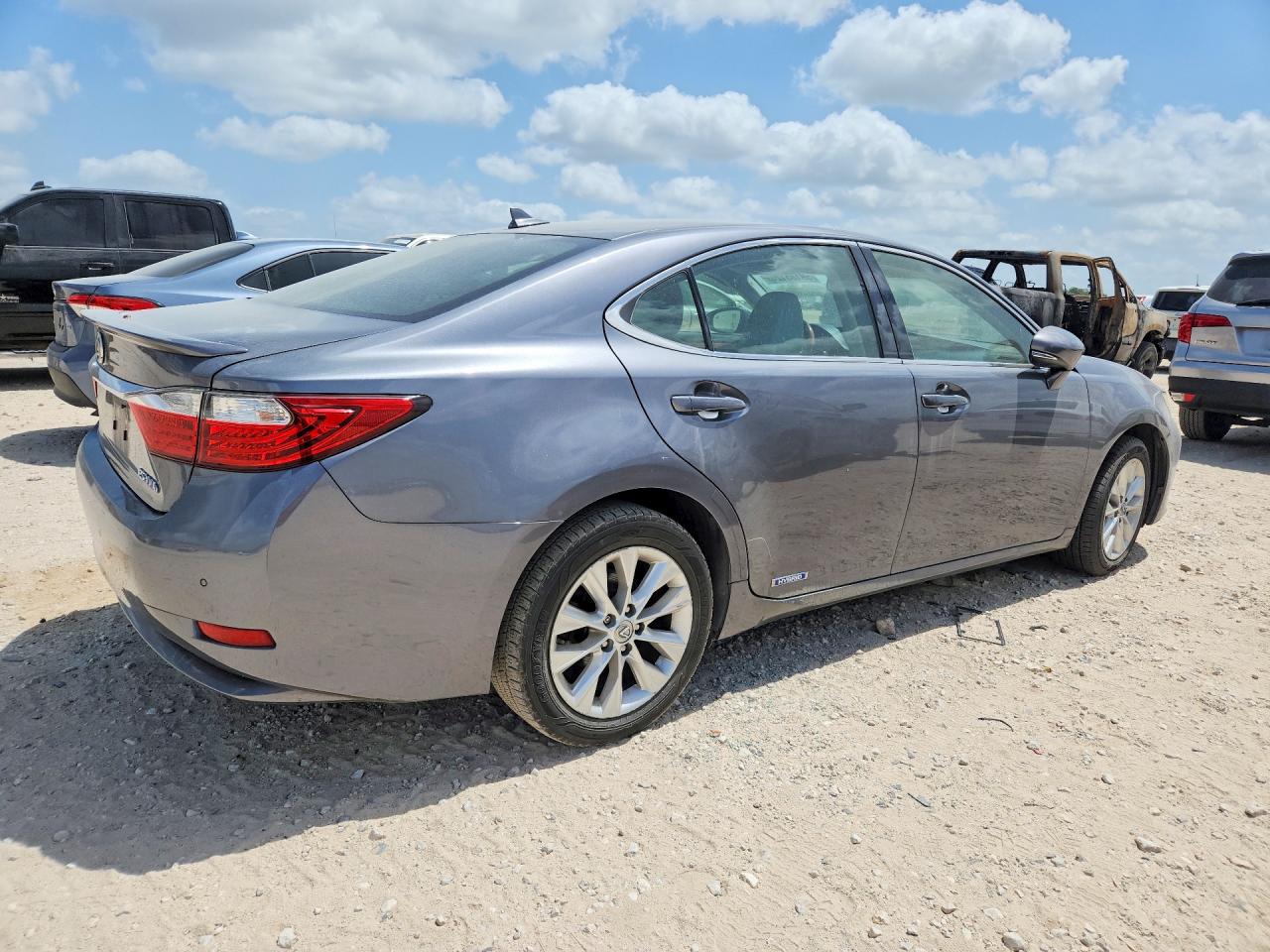 2013 Lexus Es 300h Gray vin: JTHBW1GGXD2001956