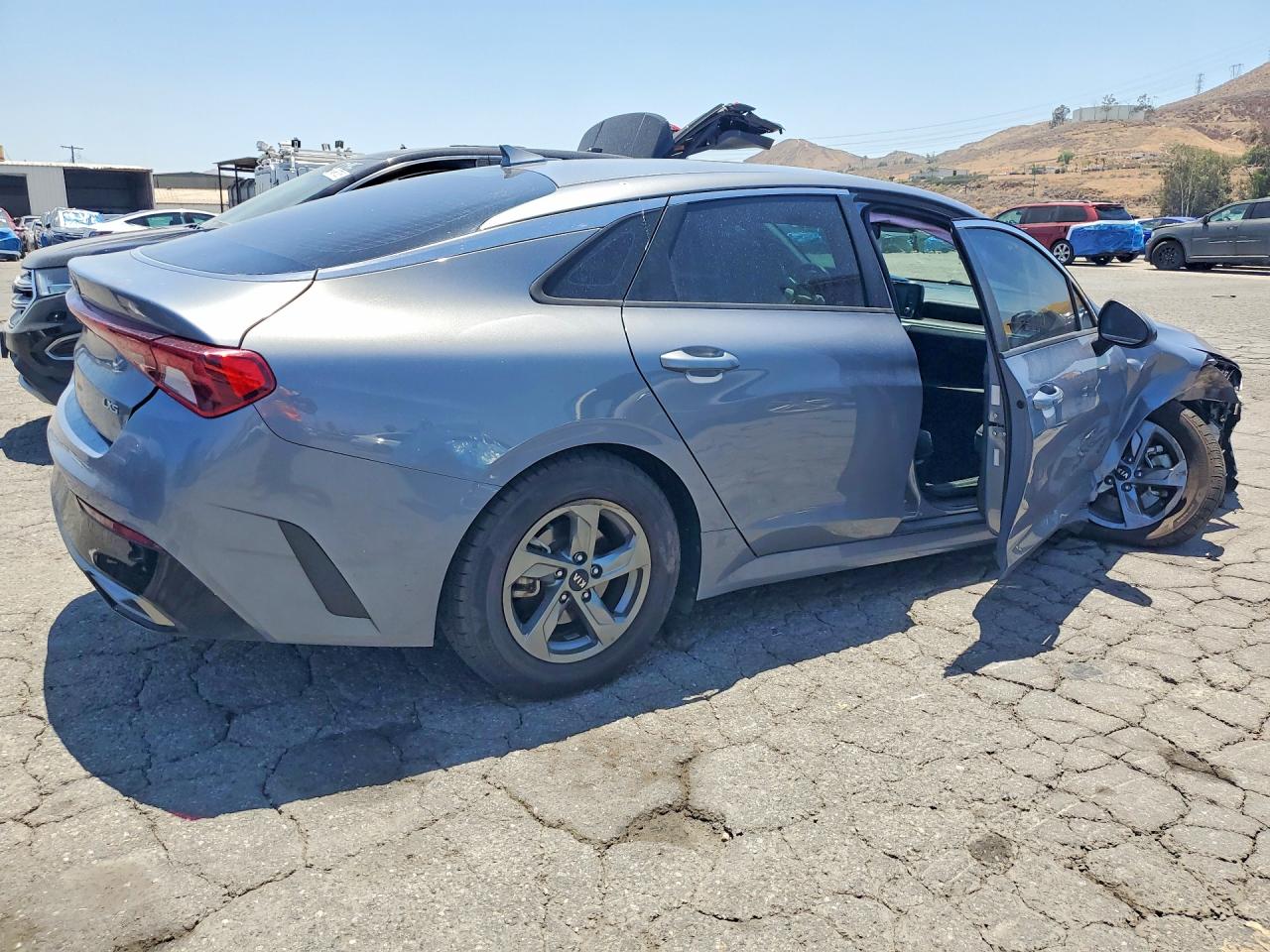 2021 Kia K5 Lxs Серый vin: 5XXG14J23MG060412