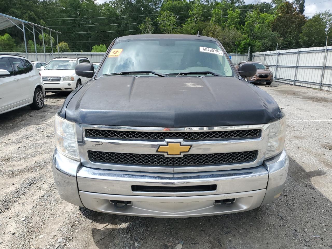 2012 Chevrolet Silverado K1500 Lt Black vin: 1GCRKSE71CZ199711