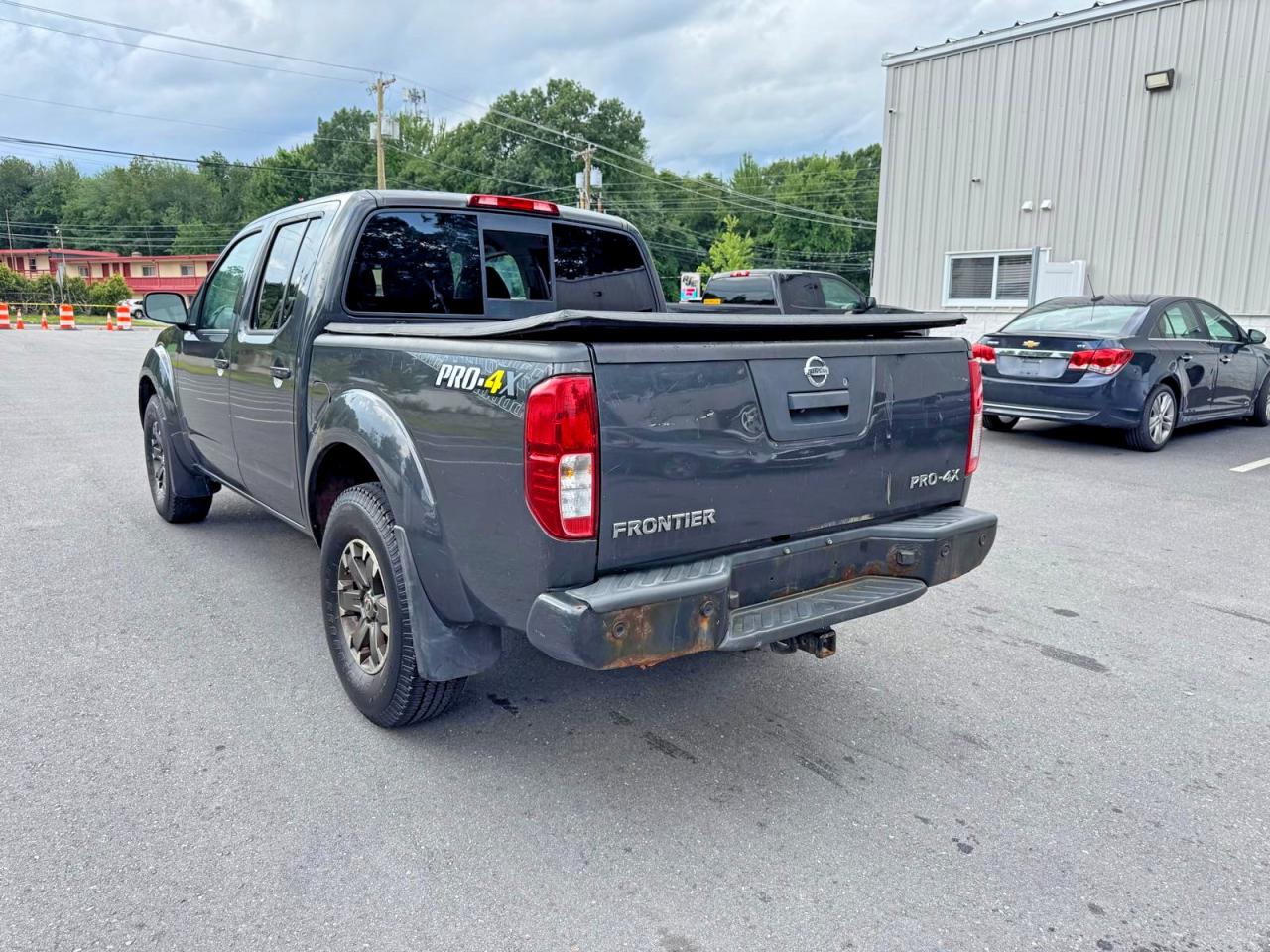 2015 Nissan Frontier Pro-4x Black vin: 1N6AD0EV4FN737952