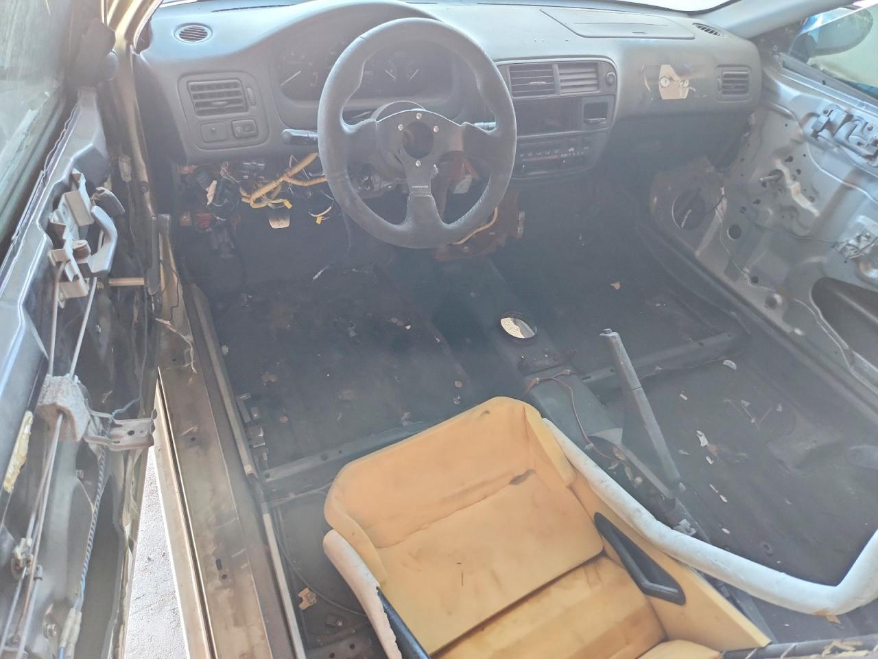 1996 Honda Civic Dx White vin: 2HGEJ6347TH122733