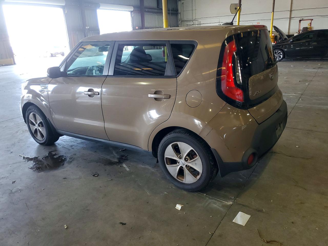 2014 Kia Soul Base Brown vin: KNDJN2A21E7033492