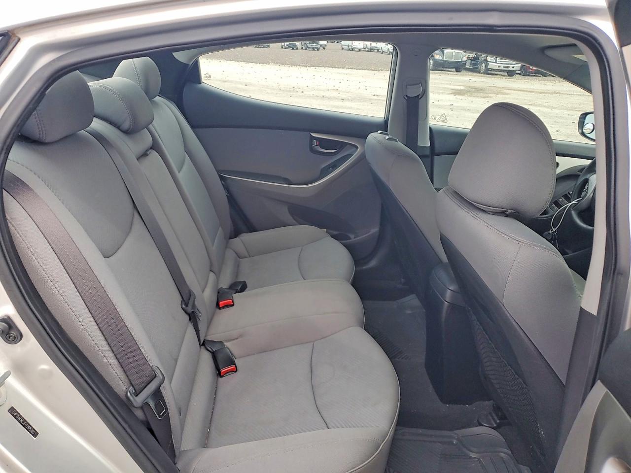 2013 Hyundai Elantra Gls Silver vin: 5NPDH4AE3DH268285