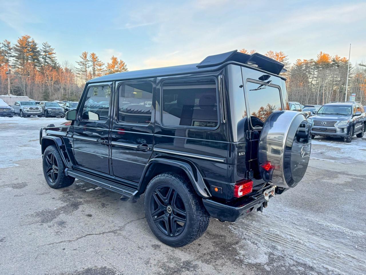 2013 Mercedes-benz G 63 Amg Черный vin: WDCYC7DF4DX208407