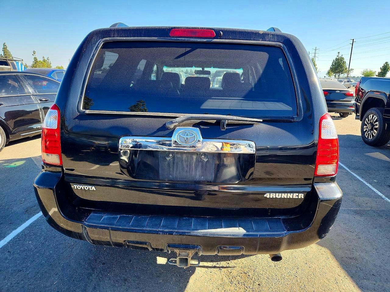 2006 Toyota 4runner Sr5 Black vin: JTEZU14R168054407