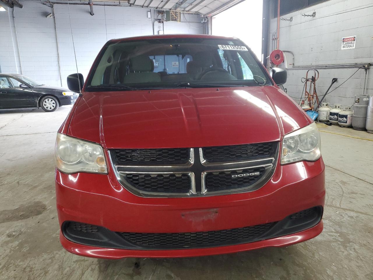 2012 Dodge Grand Caravan Se Красный vin: 2C4RDGBG8CR200391