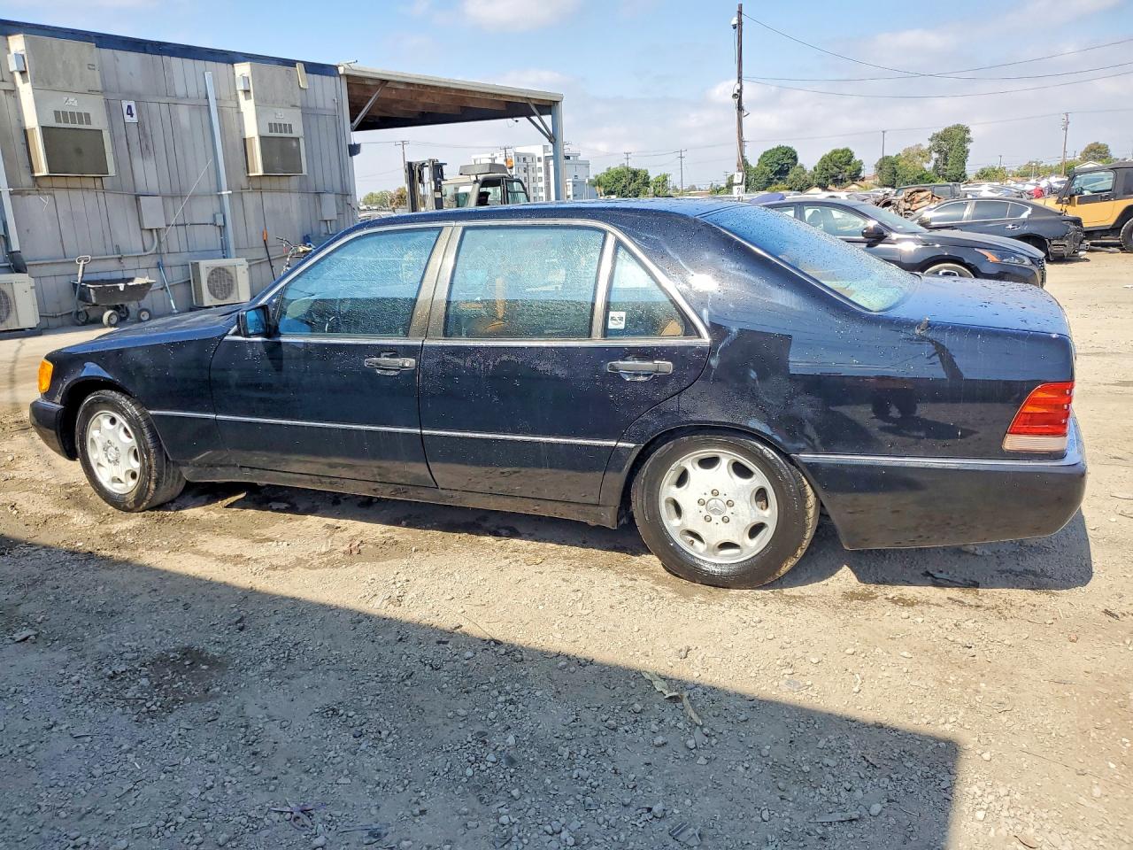 1992 Mercedes-benz 500 Sel Black vin: WDBGA51E3NA042178