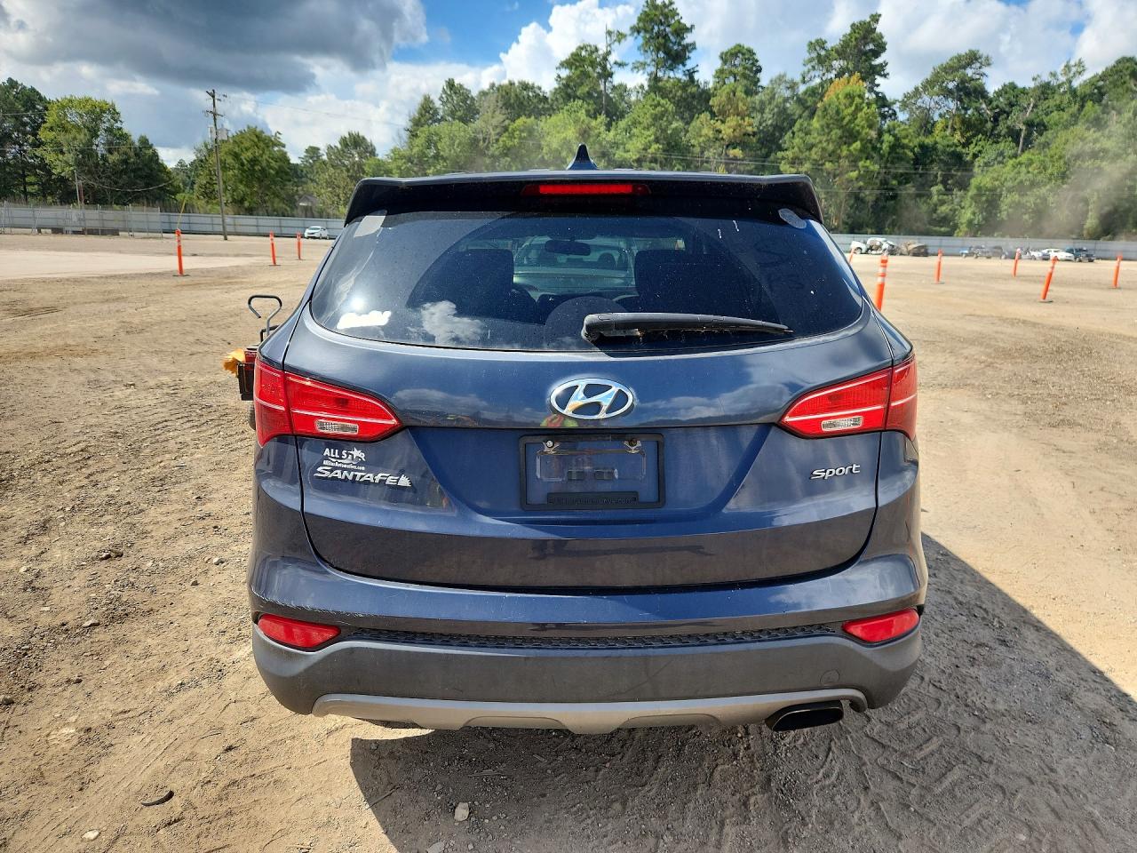 2015 Hyundai Santa Fe Sport 2.4l Blue vin: 5XYZT3LB3FG236884
