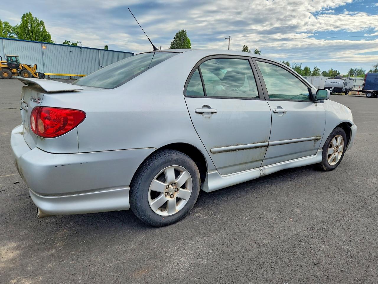 2006 Toyota Corolla S Silver vin: 1NXBR30E66Z727782