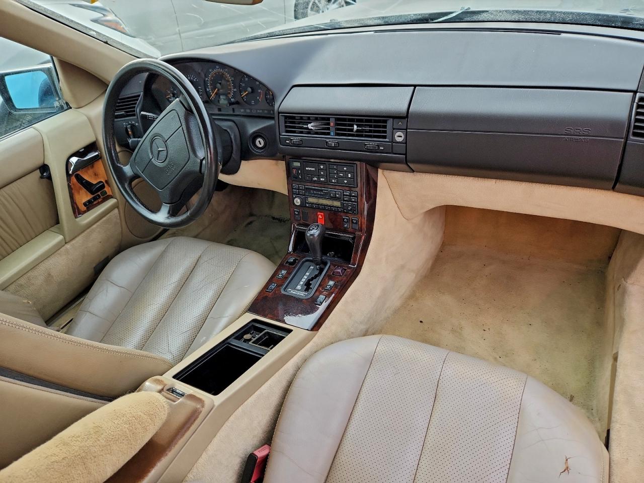 1995 Mercedes-benz Sl 500 Black vin: WDBFA67E0SF113988