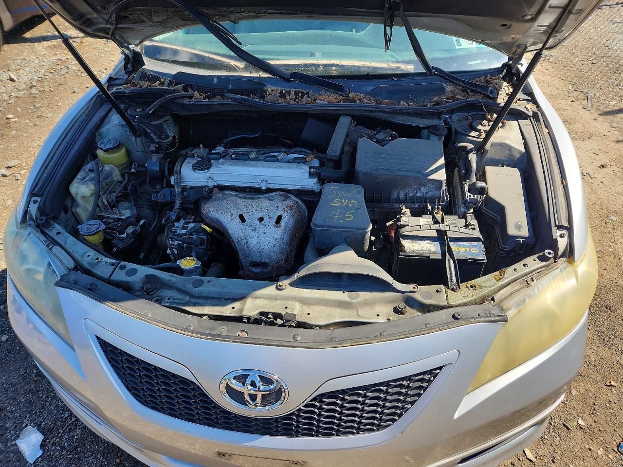 2008 Toyota Camry Se Серебряный vin: 4T1BE46K58U764887