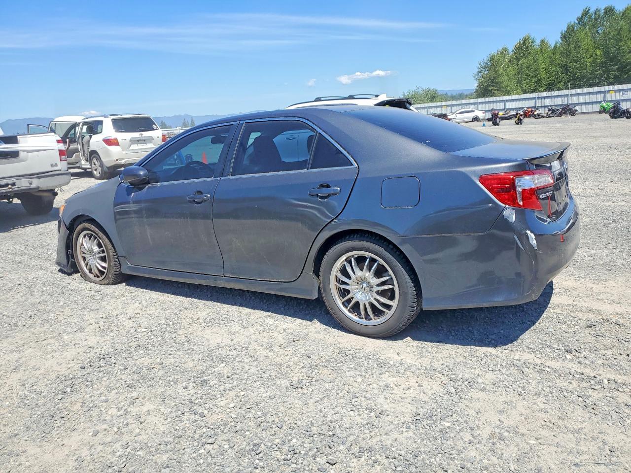 2012 Toyota Camry Se Gray vin: 4T1BF1FK1CU058133