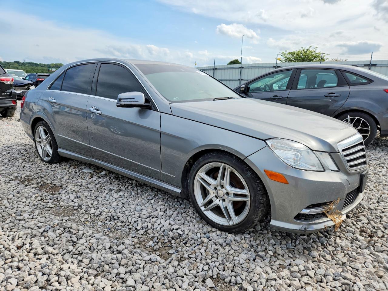 2013 Mercedes-benz E 350 4matic Gray vin: WDDHF8JB3DA679347