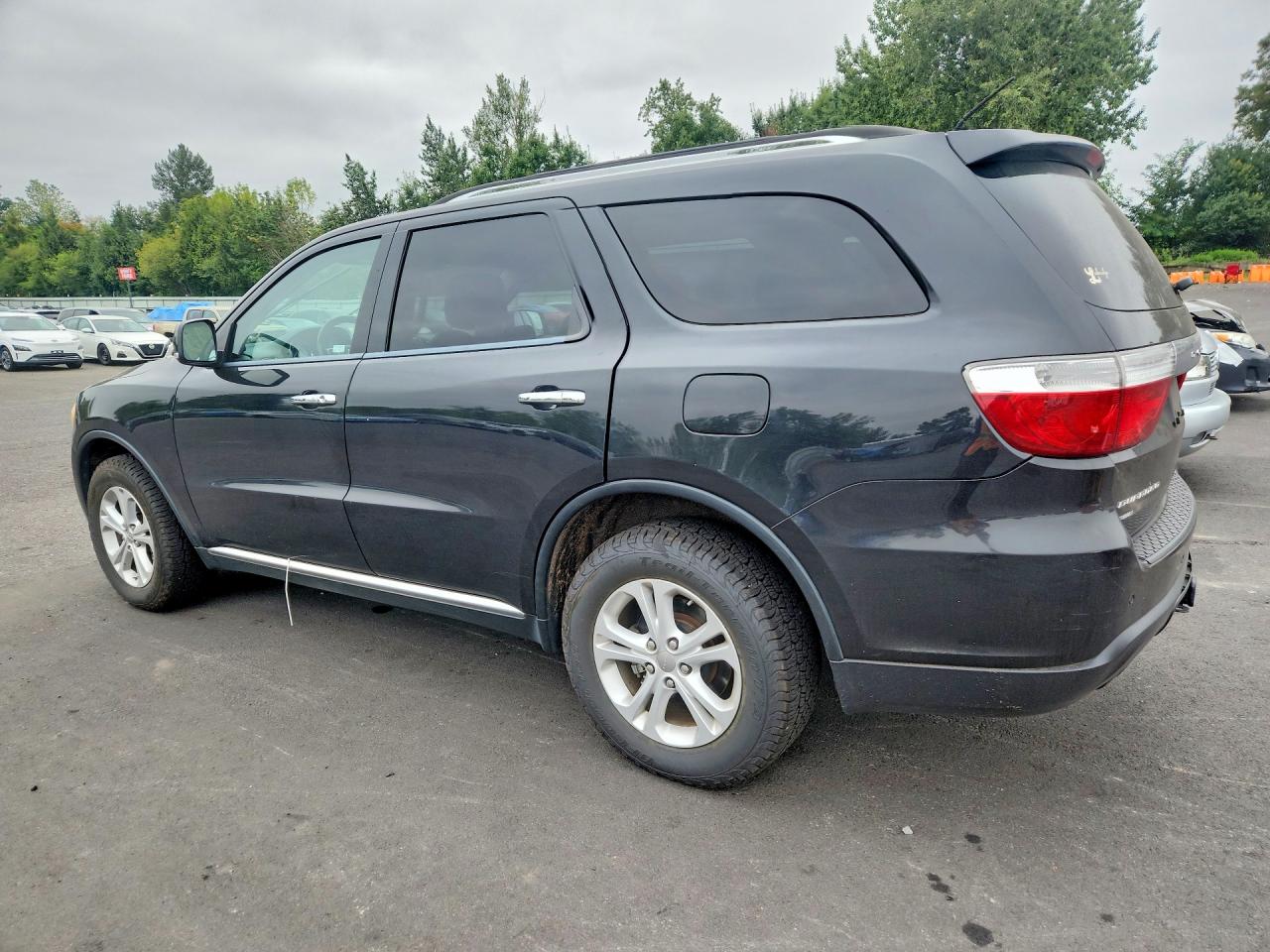2013 Dodge Durango Crew Black vin: 1C4RDJDG2DC668668