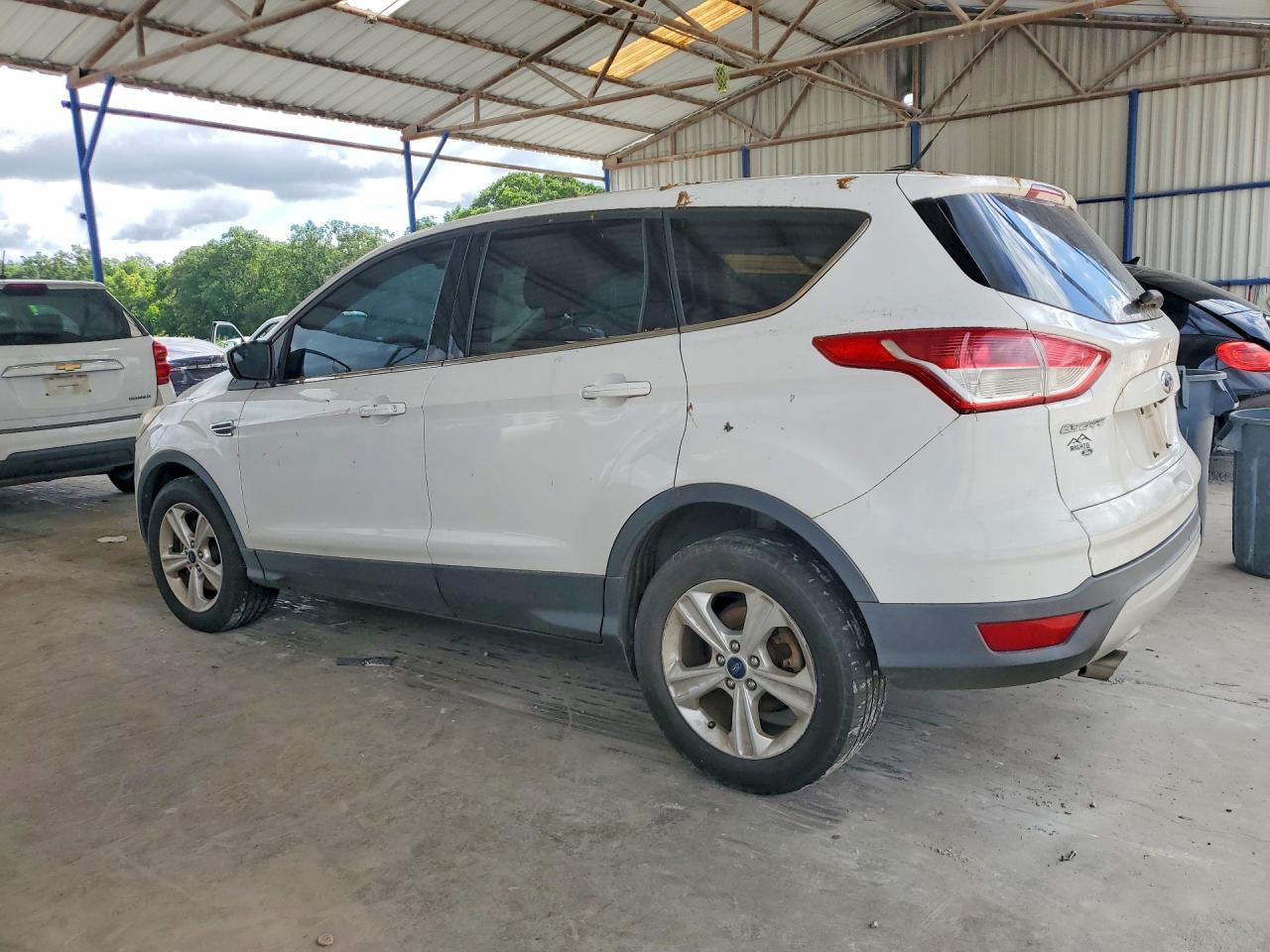 2014 Ford Escape Se White vin: 1FMCU9GXXEUE01205