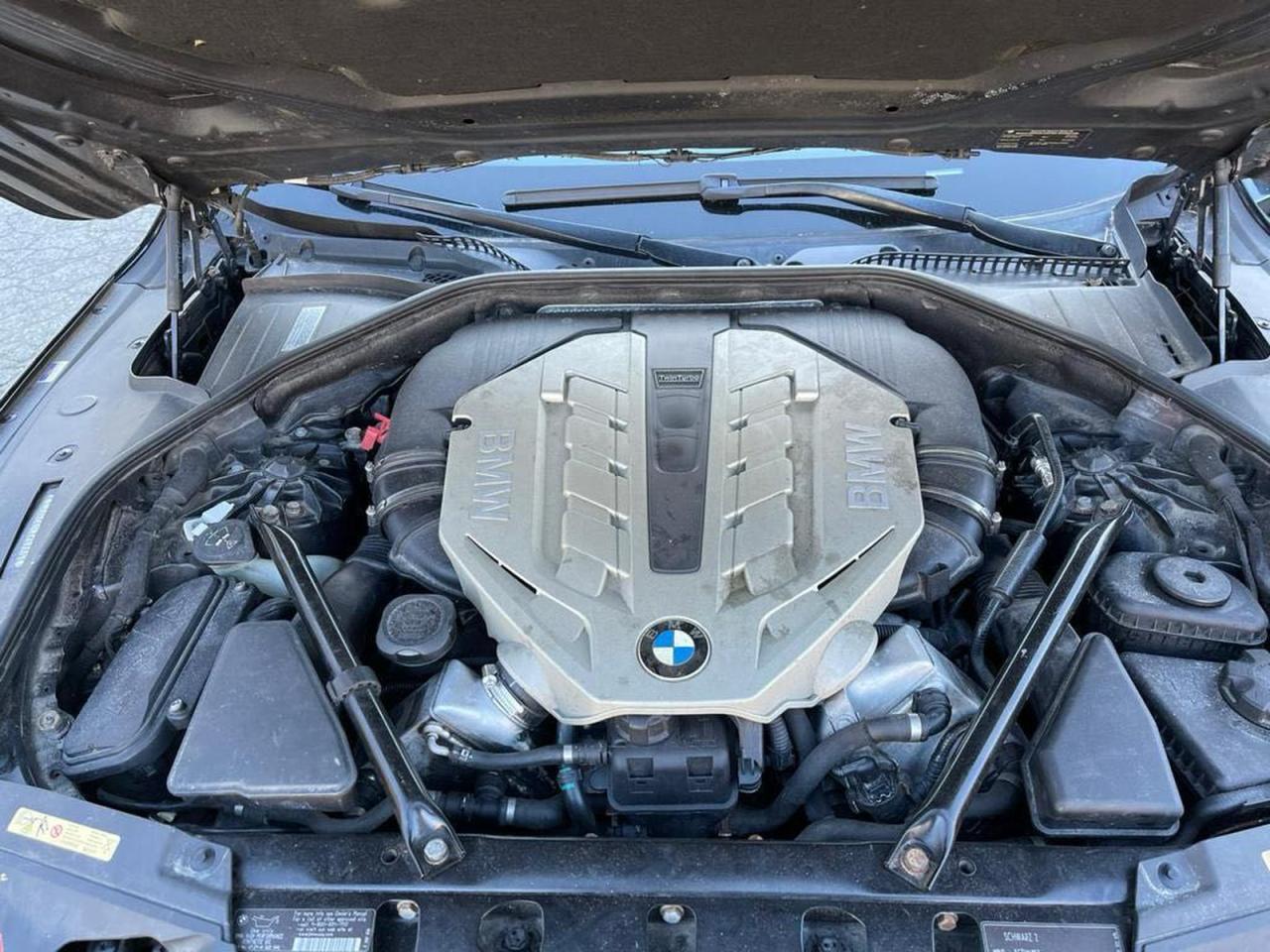 2010 Bmw 750 Li Xdrive Black vin: WBAKC8C53ACY68139