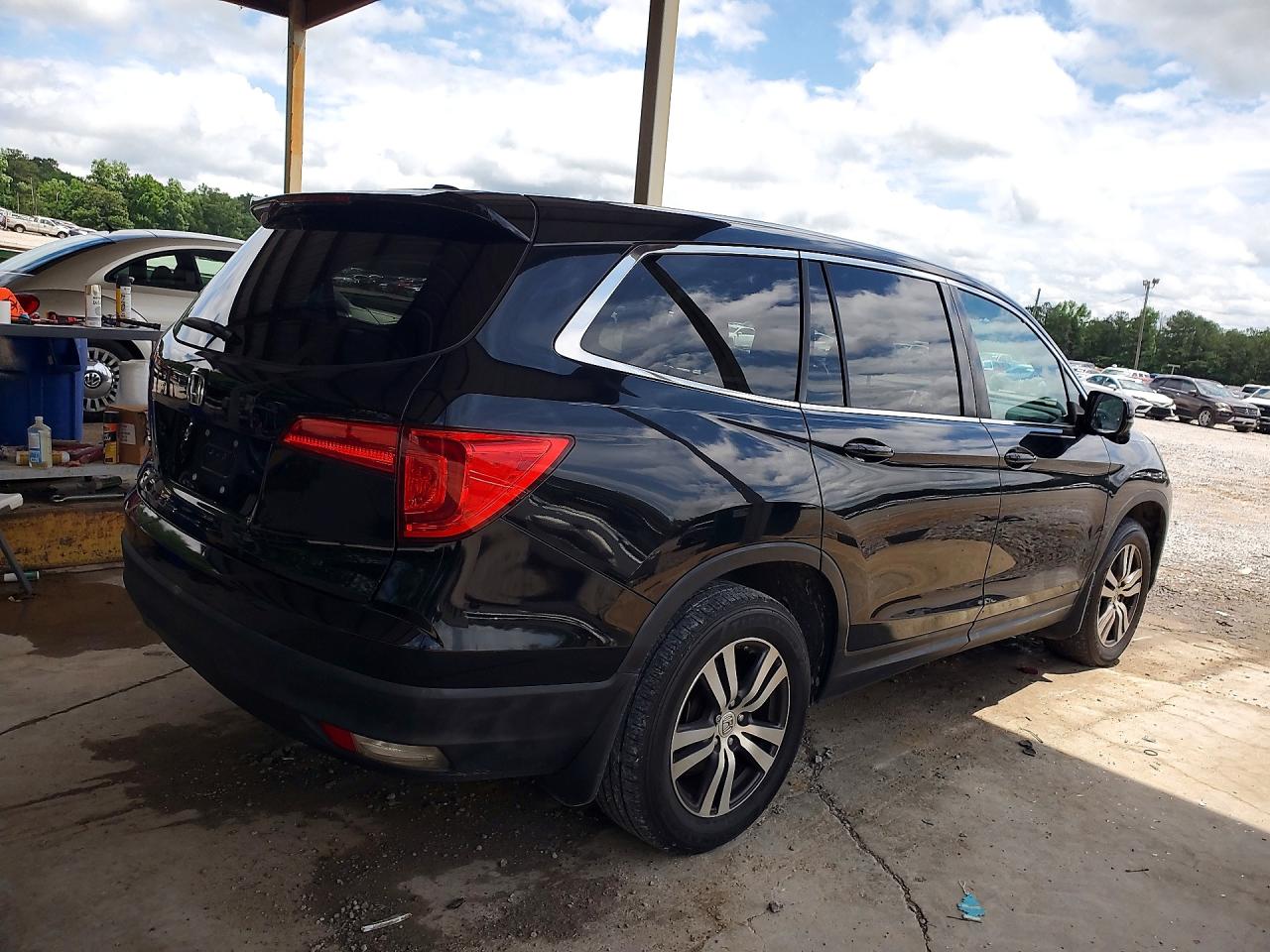 2016 Honda Pilot Ex Черный vin: 5FNYF5H49GB024458