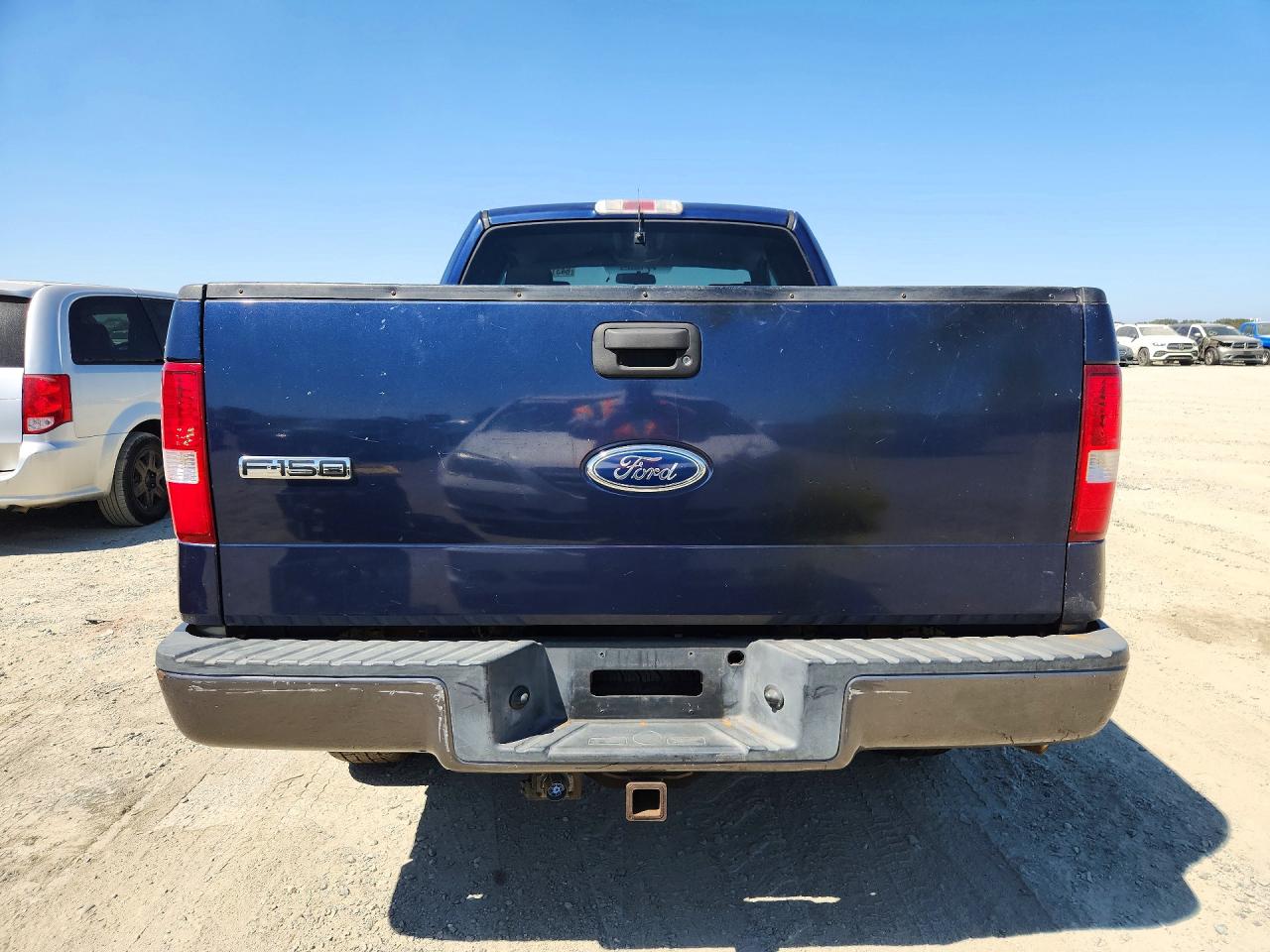 2004 Ford F150 Blue vin: 1FTPX14584NA65211