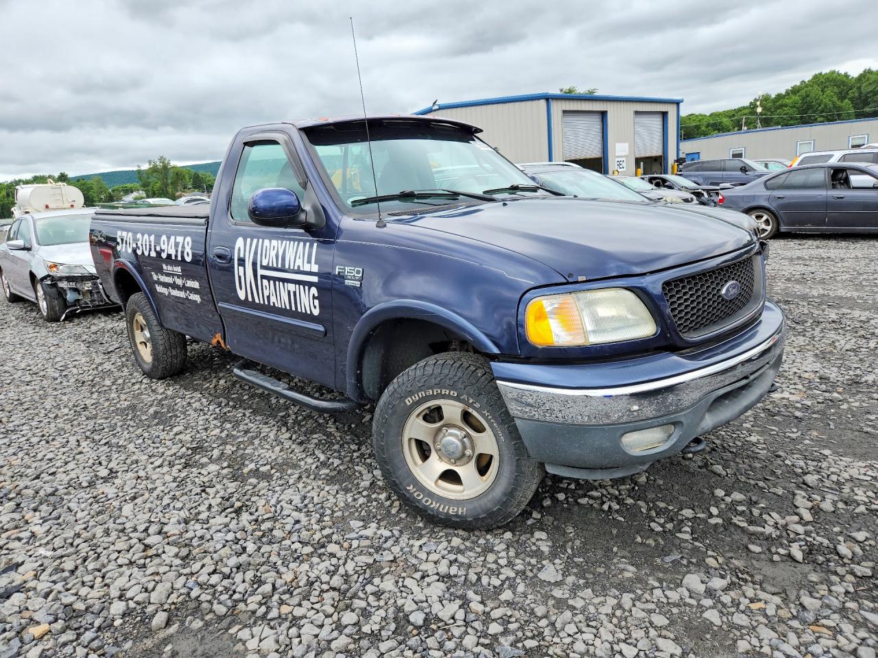 2002 Ford F150 Синий vin: 1FTRF18WX2NA23425