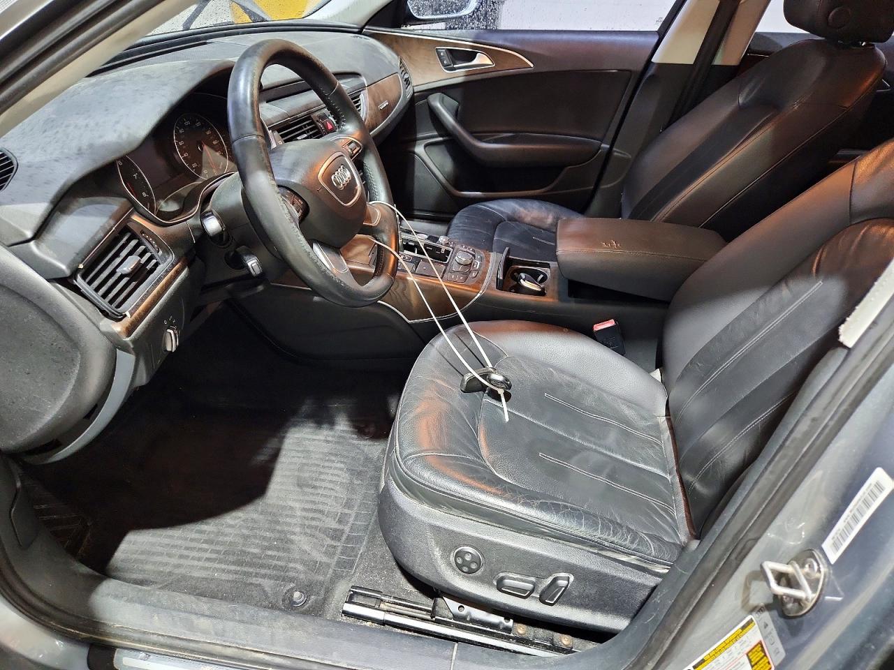 2013 Audi A6 Premium Plus Silver vin: WAUGFAFC7DN012463
