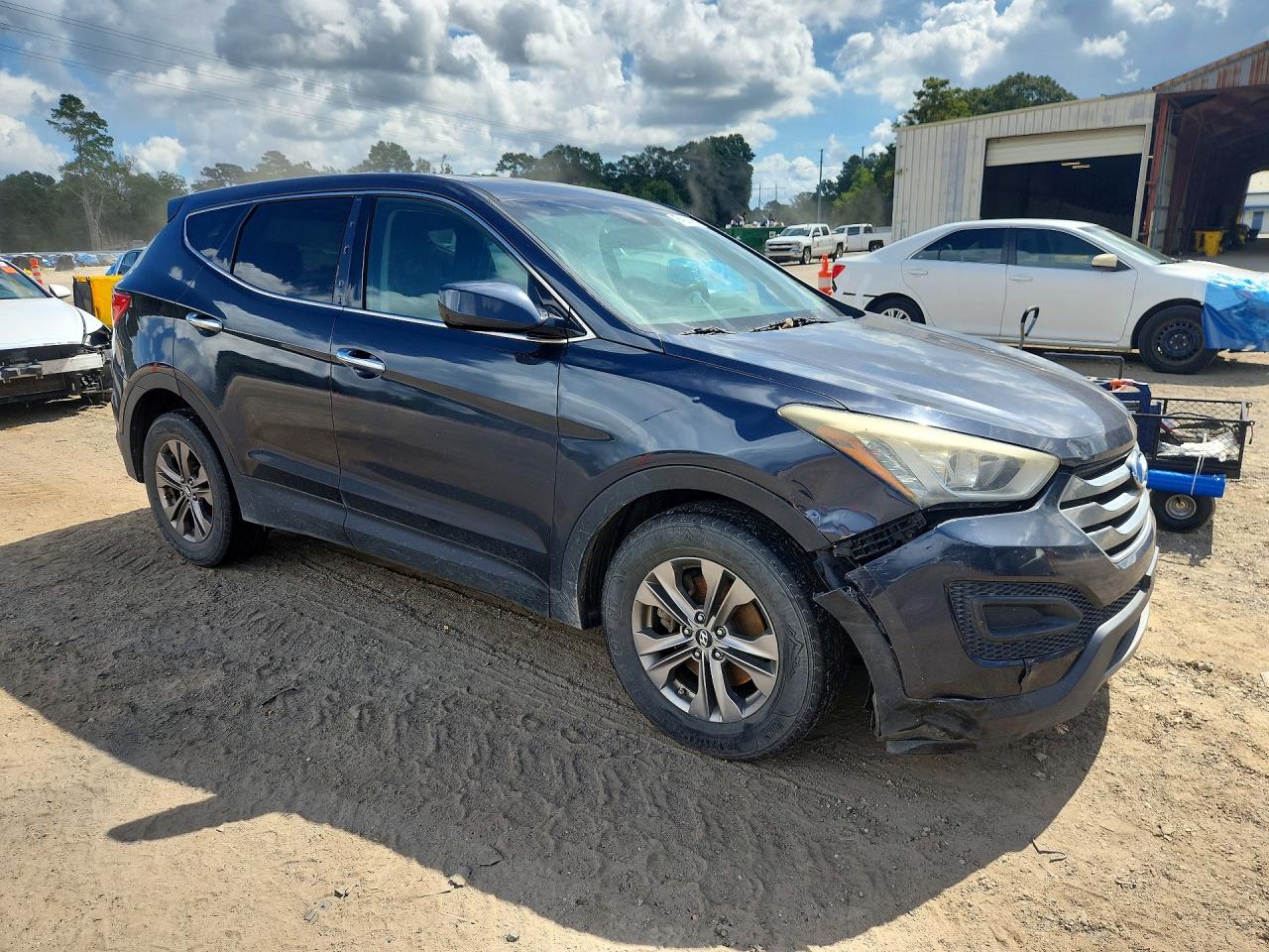 2015 Hyundai Santa Fe Sport 2.4l Blue vin: 5XYZT3LB3FG236884