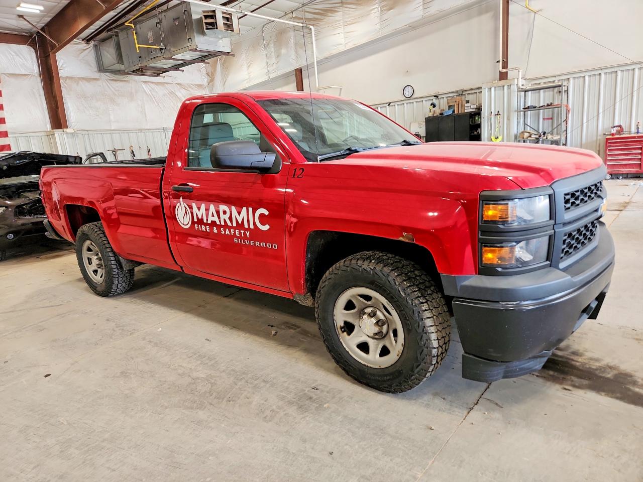 2014 Chevrolet Silverado C1500 Red vin: 1GCNCPEH0EZ260910