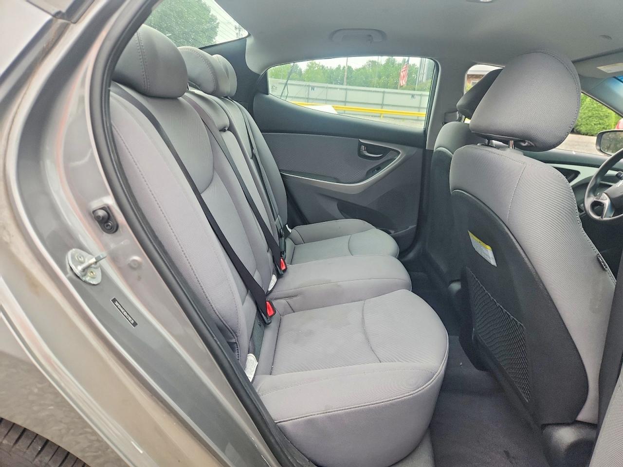 2013 Hyundai Elantra Gls Gray vin: 5NPDH4AE8DH378135