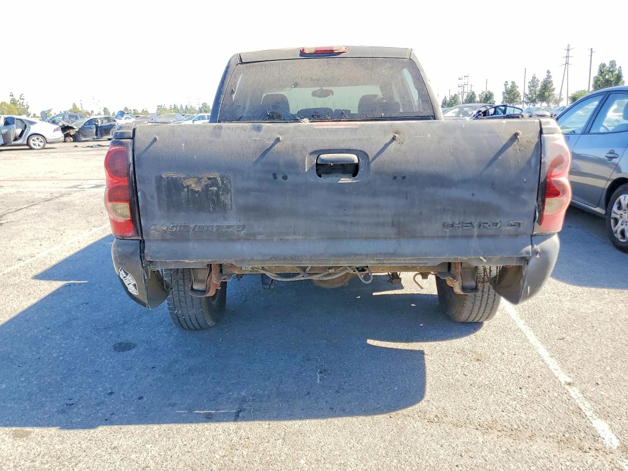 2005 Chevrolet Silverado C1500 Gray vin: 2GCEC13T751248816