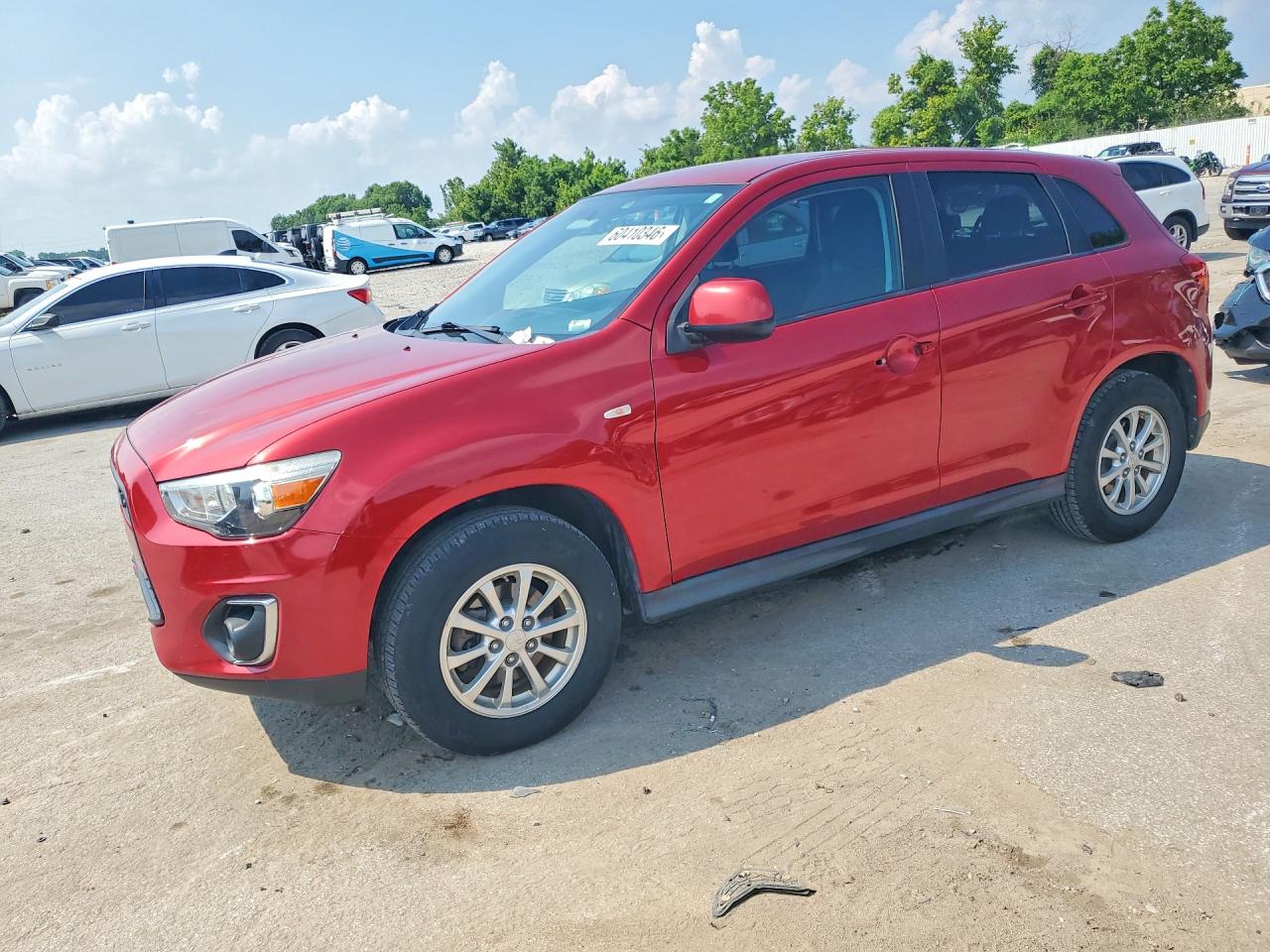 2013 Mitsubishi Rvr Se Red vin: 4A4AJ3AU5DE607064