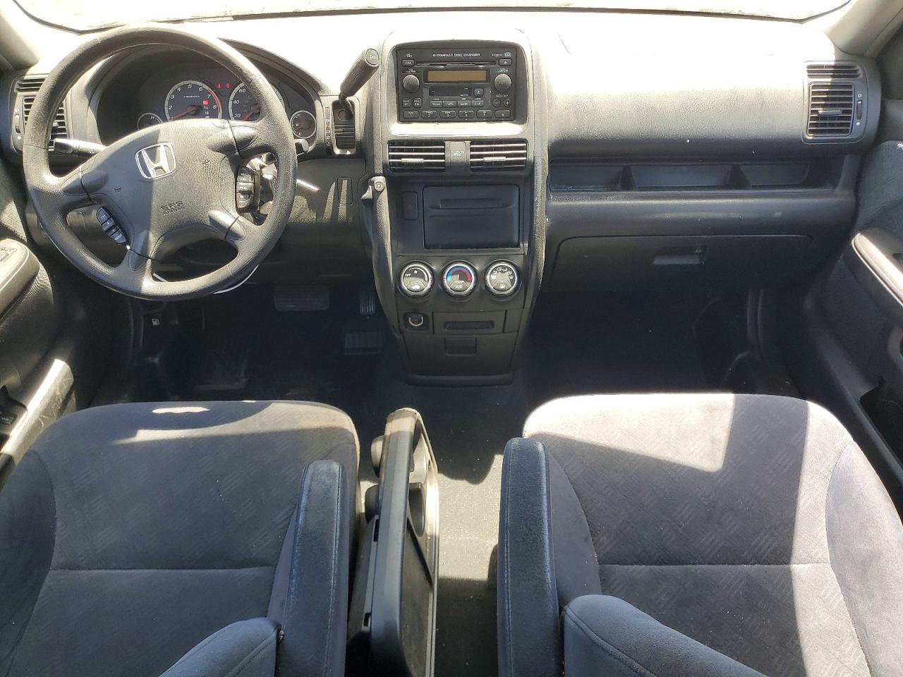 2006 Honda Cr-v Ex Black vin: JHLRD78876C058356