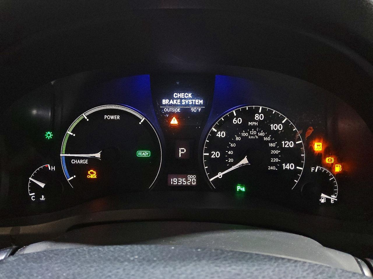 2011 Lexus Rx 450h Gray vin: JTJZB1BA2B2004598