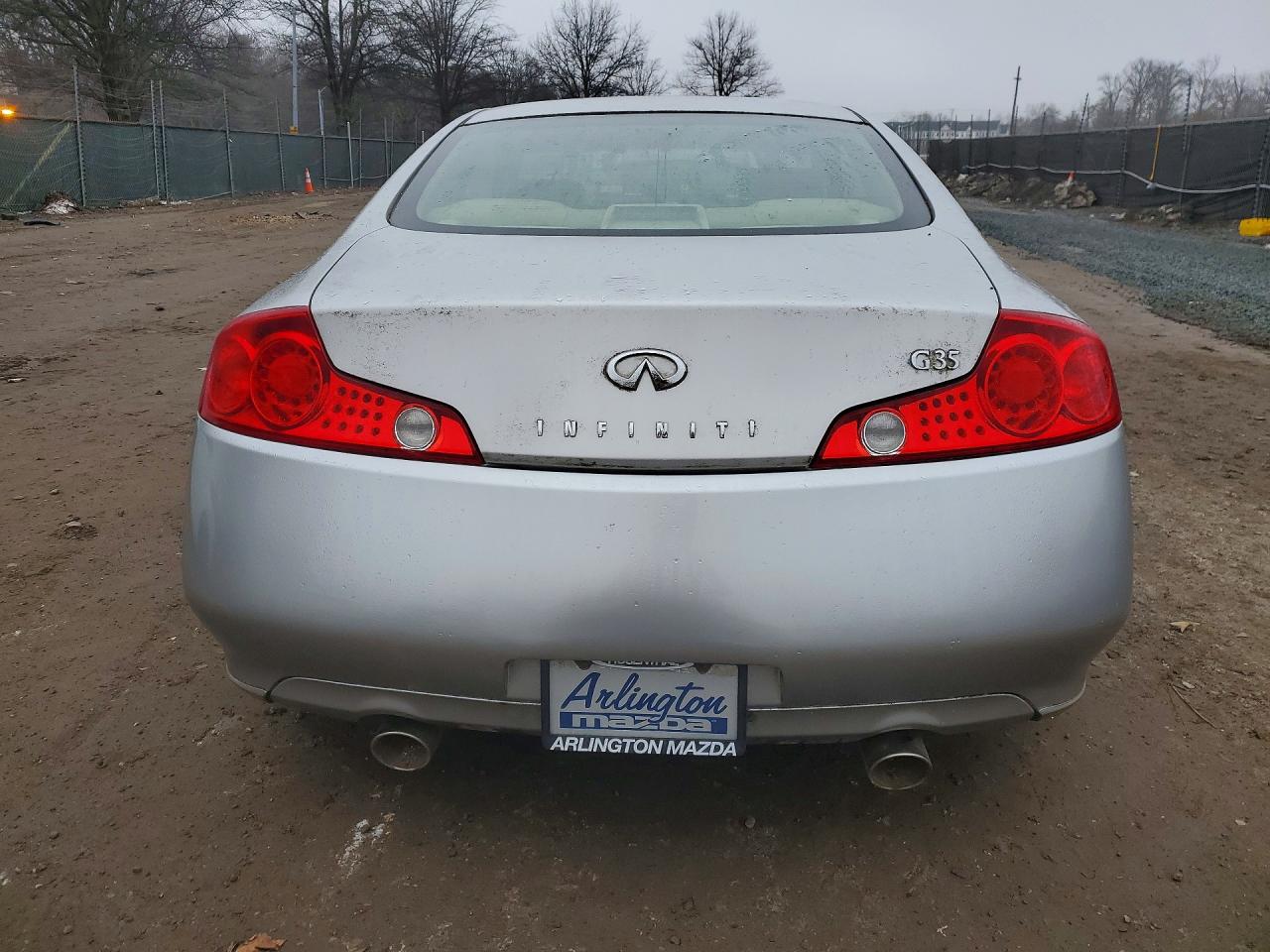 2004 Infiniti G35 Silver vin: JNKCV54E94M808670