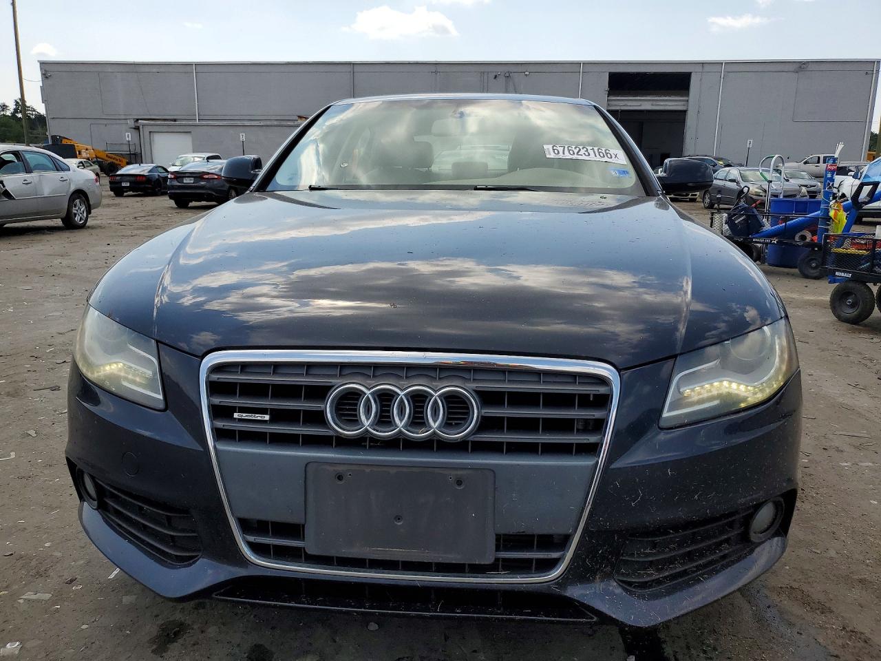 2012 Audi A4 Premium Black vin: WAUDFAFL6CA115107