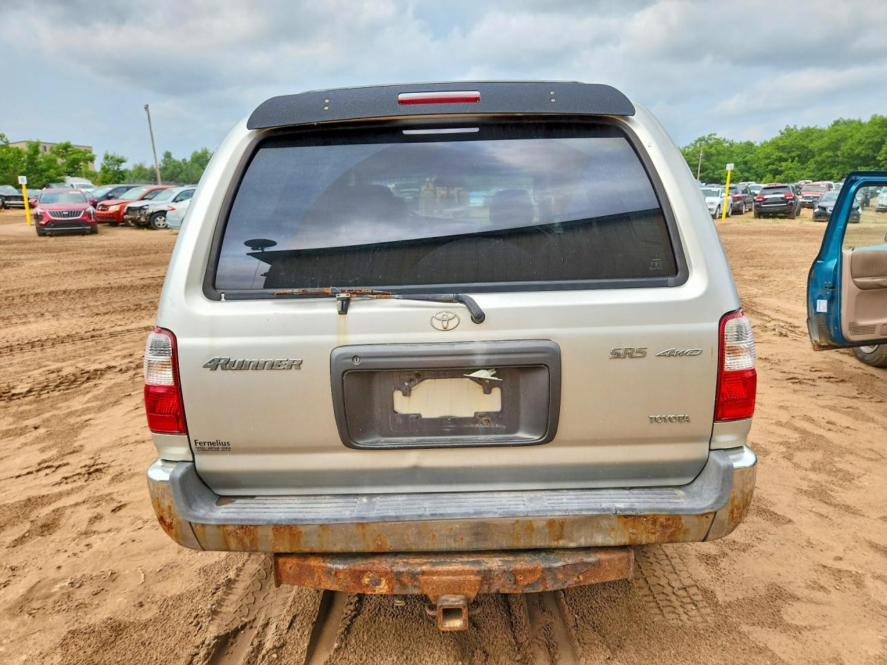 2001 Toyota 4runner Sr5 Silver vin: JT3HN86R910353853
