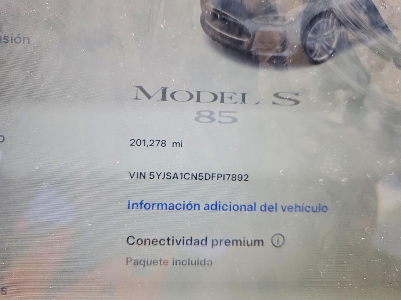 2013 Tesla Model S Gray vin: 5YJSA1CN5DFP17892